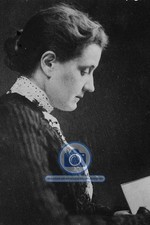 JANE ADDAMS PROFILE PORTRAIT EARLY 1900S 4X6 POSTCARD PHOTO picture