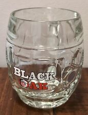 Black Oak Glass Heavy Mug 16oz Beer Bar Man Cave Novelty Red Oak Collectible picture