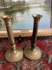 Vintage French Rococo Revival Style Brass  Bronze Doré 9
