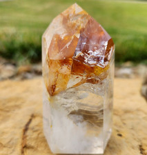 Golden Healer Tower Freeform High Quality Crystal Chakra Gemstone Point 3.3