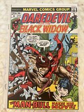 Daredevil #95 (1973) Black Widow Marvel Comics - Man Bull - Combine Shipping picture