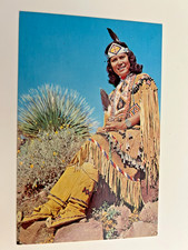 Indian Maiden Native American Vintage Postcard picture