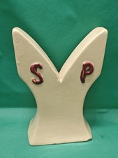 Very Rare Hard To Find Vintage Y Shaped Whale Tail Salt & Pepper Combined picture