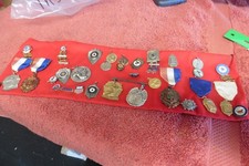 Ti Yogi Bowmen 1960's Archery medals and awards New York state Hyde park hudson picture