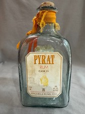 Vintage Empty Pyrat Rum Cask 23, Glass Blown Bottle picture