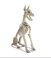 Home Depot 5 Ft. Grave & Bones Skelly's Sitting Dog picture