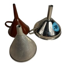 Vintage Set of 3 Kitchen Funnels Owned by Martha Stewart at Turkey Hill Kitchen picture