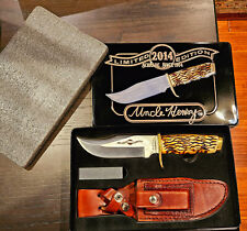 Schrade Uncle Henry 2014 Limited Edition Pro Hunter Knife GIFT TIN MINT picture