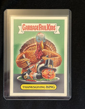 Topps 2016 Garbage Pail Kids U.S. Historical Event Thanksgiving Bing 2h/9 picture