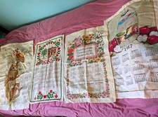 Heinz Vintage 1980s Calendar Tea Towels Lot 4 1981 1985 1986 1987 Rare swedish  picture
