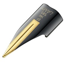 LAMY Z57 Fountain Pen Nib Bicolor 14K Gold (for LAMY imporium  dialog all black) picture