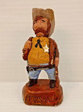 Vintage 1980 J Vincent 'The Marshall' Western Cowboy Figure Figurine 4