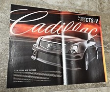 2008 Cadillac CTS-V Print Ad Magazine Advertisement picture