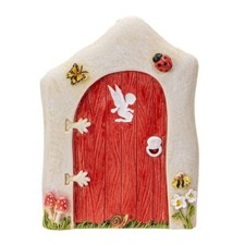 PT Fairy Garden Mini Red Fairy Door picture