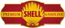 PREMIUM SHELL GASOLINE CLAM LOGO 27