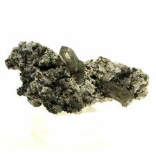 Smoked quartz. 446.0 ct. Massif du Mont-Blanc, Haute-Savoie, France.. picture