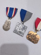 Vtg BSA Boy Scouts Valley Forge Trail Gettysburg Washington Crossing Medals Lot picture