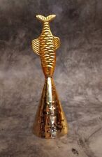 Brass Handmade Fish Bell for Oshun and Erinle Inle Abata Oshun orisha yoruba picture