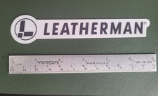 Leatherman Sticker Decal Military Multitool Knife Tactical Garage Safe EDC Tool picture