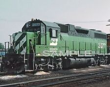 1971 BURLINGTON NORTHERN Galesburg Illinois Railroad 8.5X11 Photo picture