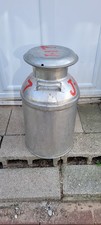 Antique Follansbee 10 Gal Metal Milk CAN orig. plating picture