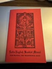 Latin-English Booklet Missal Commemorative Edition (Brand New) picture