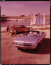 1962 Oldsmobile Cutlass and F-85 station wagon car advertising OLD PHOTO picture