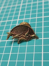 Vtg The Master Teacher Flock Of Flying Geese Gold Tone Lapel Pin picture