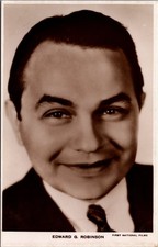 Edward G. Robinson Real Photo Postcard - First National Films British picture