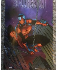 2000 SPIDER-MAN-MARVEL POSTER- #1867 AT-A-GLANCE 2000-Glossy paper NEW SEALED picture