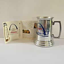 Hamm's Beer Aluminum Stein May 1970 Beer Comes to St. Louis w/ Original Insert picture