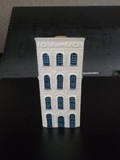 KLM Blue Delft Houses BOLS Amsterdam Sealed Not Empty #27 picture