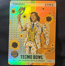 HTH Bo Jackson Battle Arena Tecmo Bowl Pukadot EX3 Hologram picture