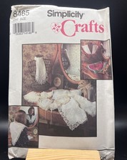 8465 Vintage Simplicity Sewing Pattern CRAFT Beautiful Collars UNCUT picture