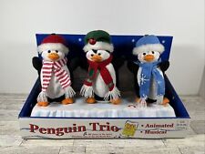 2007 Christmas International Penguin Trio Animated Musical CVS picture