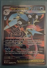 Mega Greninja ex 100/086 Me04: Chaos Rising Holo picture