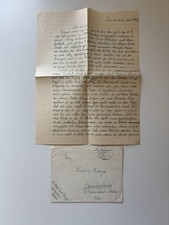 WW2 German Feldpost Letter France 1940 Occupied France Artillery W/ Translation picture