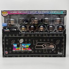 FUNKO POP FOOTBALL: SEATTLE SEAHAWKS SUPER BOWL LX CHAMPIONS NFL 5-PACK picture