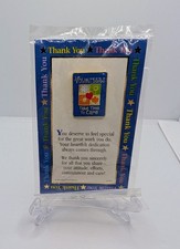 Volunteers Take Time To Care Thank You Appreciation Enamel Lapel Pin - NEW picture