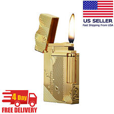 One Piece Sanji Lighter Premium Lighter Gold Pocket Kerosene Lighter Luxury Gold picture