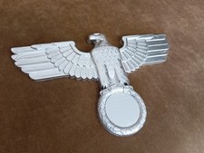 3D printed scale plastic replica of desktop silver color imperial eagle wall art picture