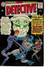 Detective Comics #343 (DC Comics September 1965). Cream to off-white pages picture