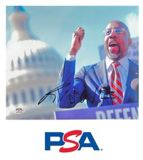 Rev. Raphael Warnock Signed 8x10 Photo US Senator Georgia Autographed PSA/DNA picture