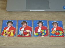 1999 CORNERSTONE AUSTIN POWERS MOJO M1 M2 M3 M4 M O J O CHASE INSERT PUZZLE CARD picture