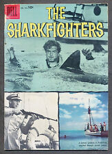 THE SHARKFIGHTERS #1, (Four Color #762), FN(-), Dell, 1956 picture