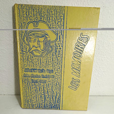 1977-1978 Alfred M Barbe High School Yearbook Les Memoires Lake Charles LA picture