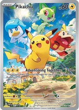 Pikachu (027) [Scarlet & Violet: Black Star Promos] Near Mint Holofoil picture