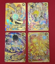 Kayou Naruto MR Card x4 NR-MR-009 018 022 023 Minato Sasuke Hokage Chinese NM picture