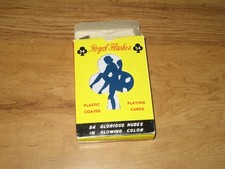 Vintage Royal Flushes Riske Pinup Girls Playing Cards Deck picture