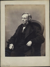 Adolphe Franck, philosopher vintage print. Circa 1855 25x20 Salt Paper  picture